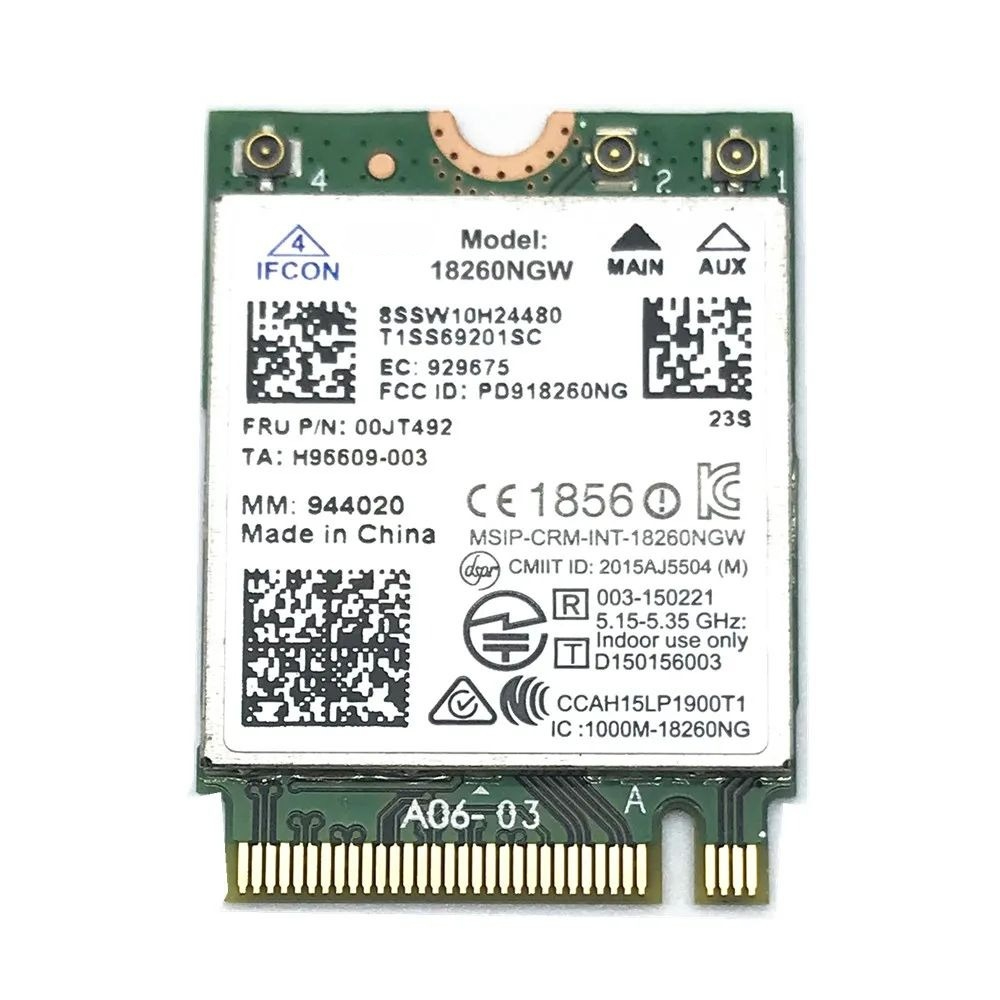 

Приемник Wi-Fi NoBrand M.2 802.11ac, Зеленый;белый