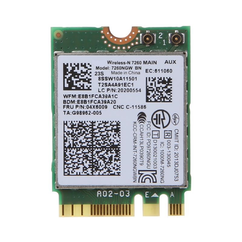 

Приемник Wi-Fi NoBrand Mini PCI-e 802.11a; 802.11g, Зеленый;белый