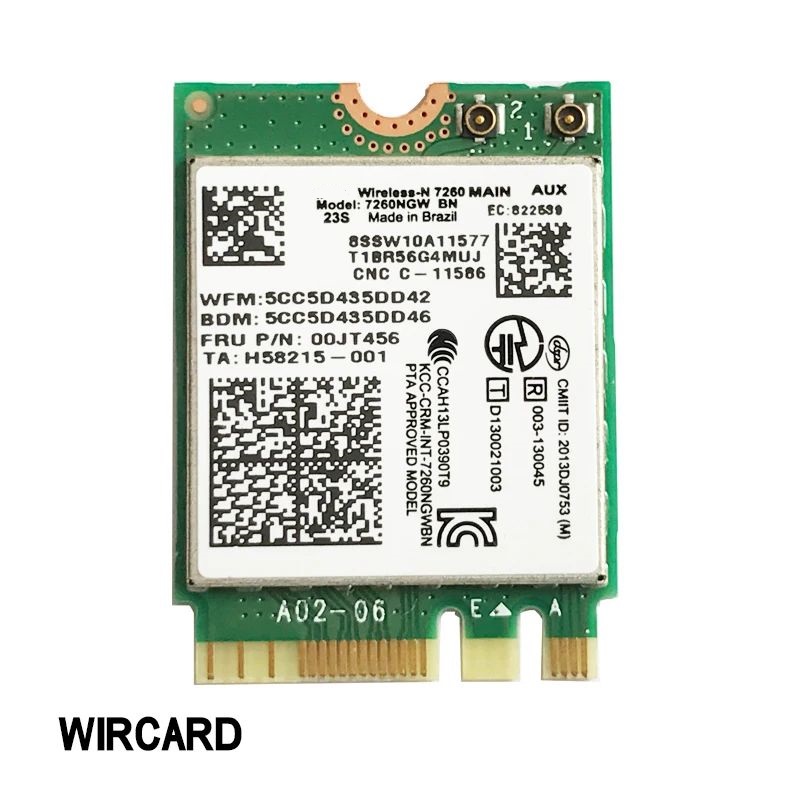 

Приемник Wi-Fi NoBrand M.2 802.11n, Зеленый;белый