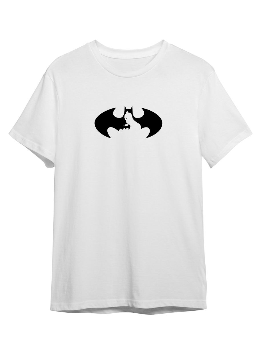 

Футболка унисекс СувенирShop Batman/Бэтмен/Брюс Уэйн 29 белая 3XL (56-58), "Batman/Бэтмен/Брюс Уэйн" 29