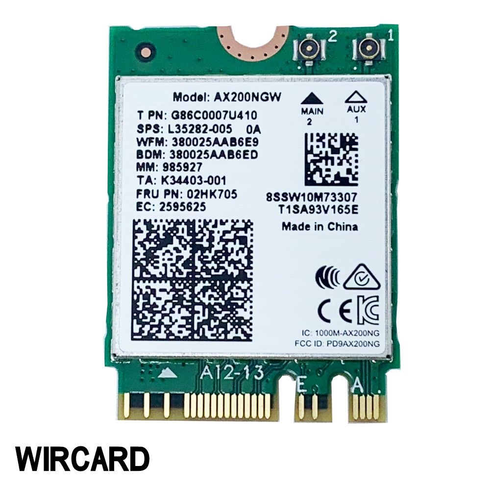 

Приемник Wi-Fi NoBrand Mini PCI-e 802.11ac; 802.11ax, Зеленый;белый