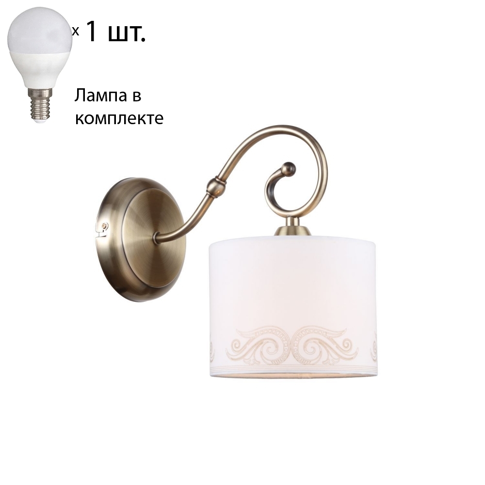 

Бра с лампочкой F-Promo Romani 2198-1W+Lamps E14 P45