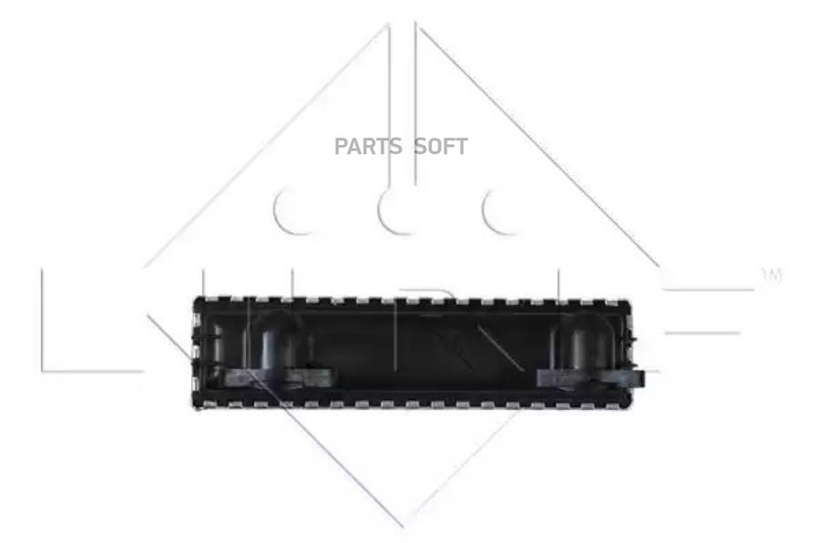 

NRF 53546_радиатор отопителя! 370x189x42 MAN M/L 2000
