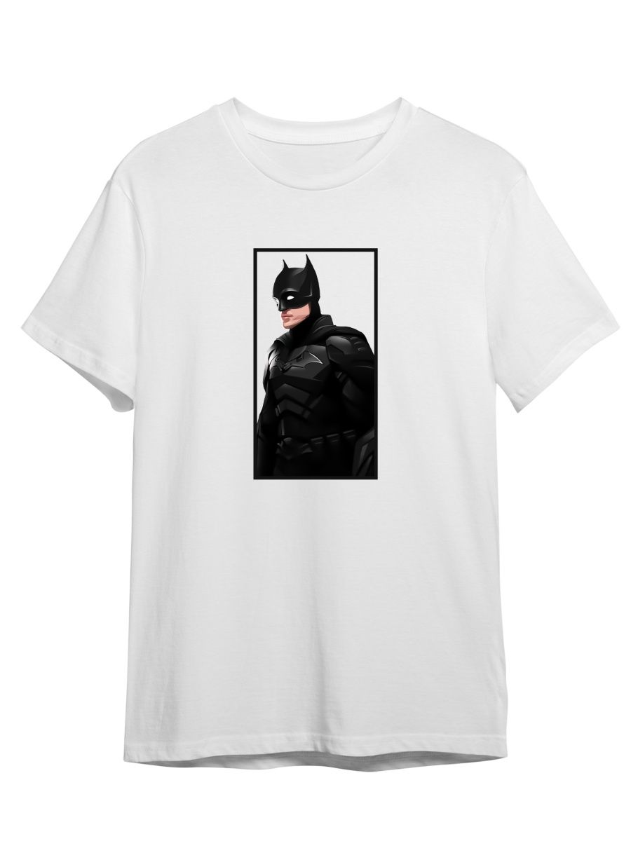 

Футболка унисекс СувенирShop Batman/Бэтмен/Брюс Уэйн 30 белая 2XL (52-54), Белый, "Batman/Бэтмен/Брюс Уэйн" 30