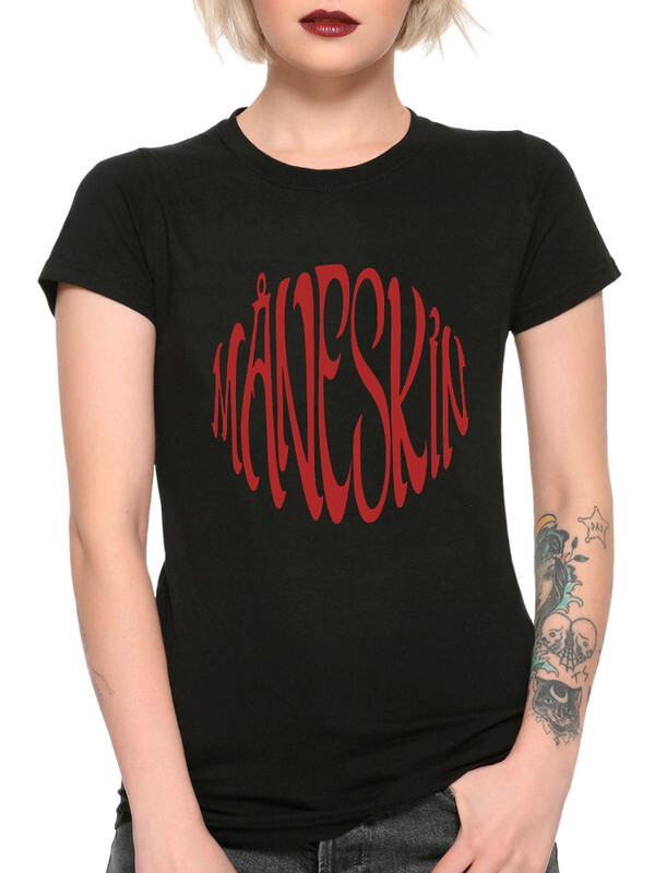 

Футболка женская Dream Shirts Манескин черная 3XL, Манескин