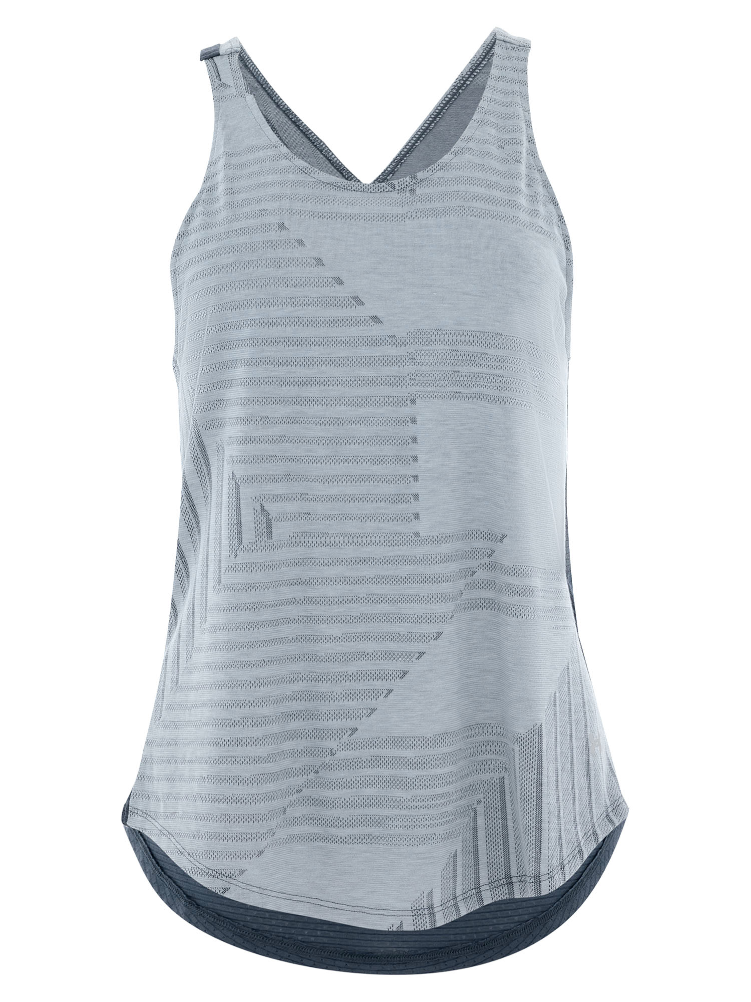 

Майка Беговая Under Armour Streaker Deco Diamond Harbor Blue S INT, Серый, Streaker Deco Diamond