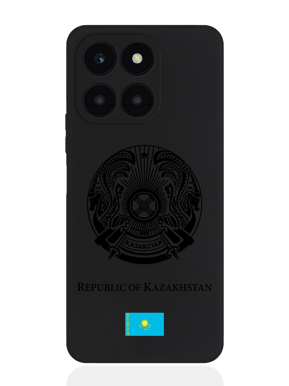 

Чехол SignumCase для Honor X6A Черный лаковый Герб Казахстана, Honor