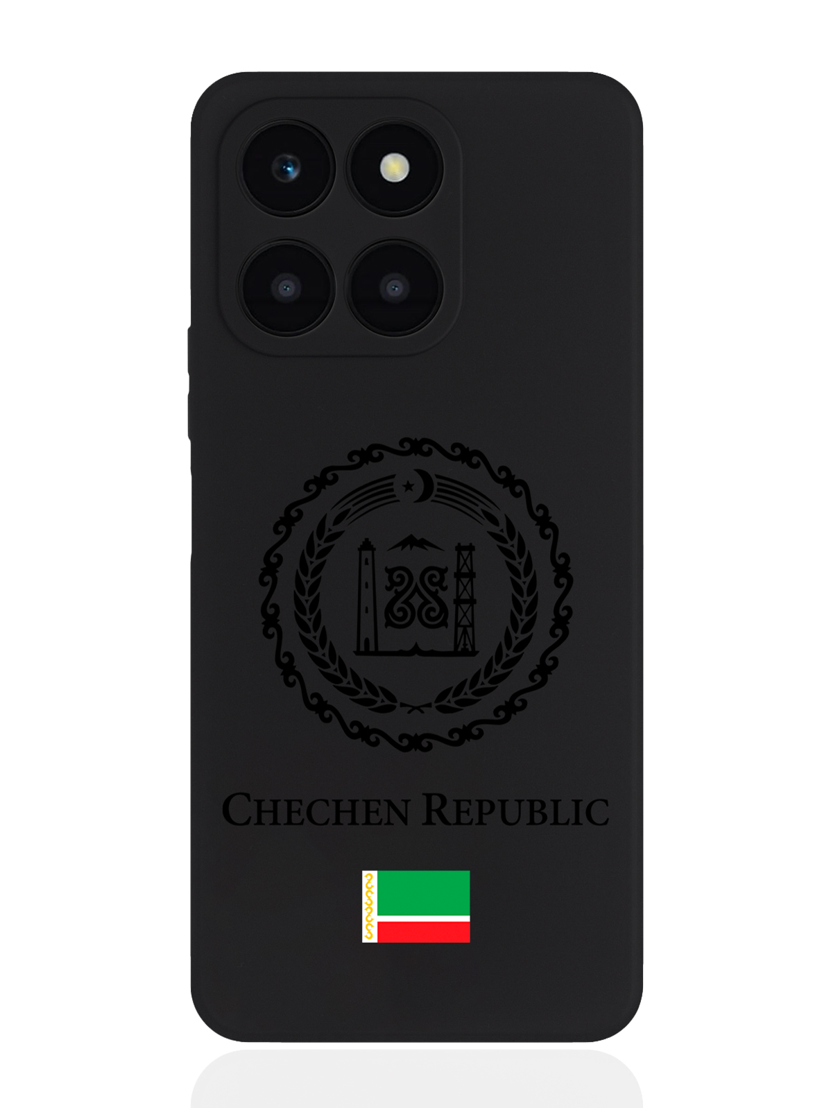 

Чехол SignumCase для Honor X6A Черный лаковый Герб Чечни, Honor