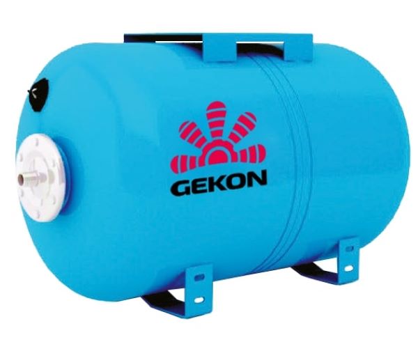 Gekon Мембранный расширительный бак для водоснабжения горизонтальный WAO80 (10 бар)