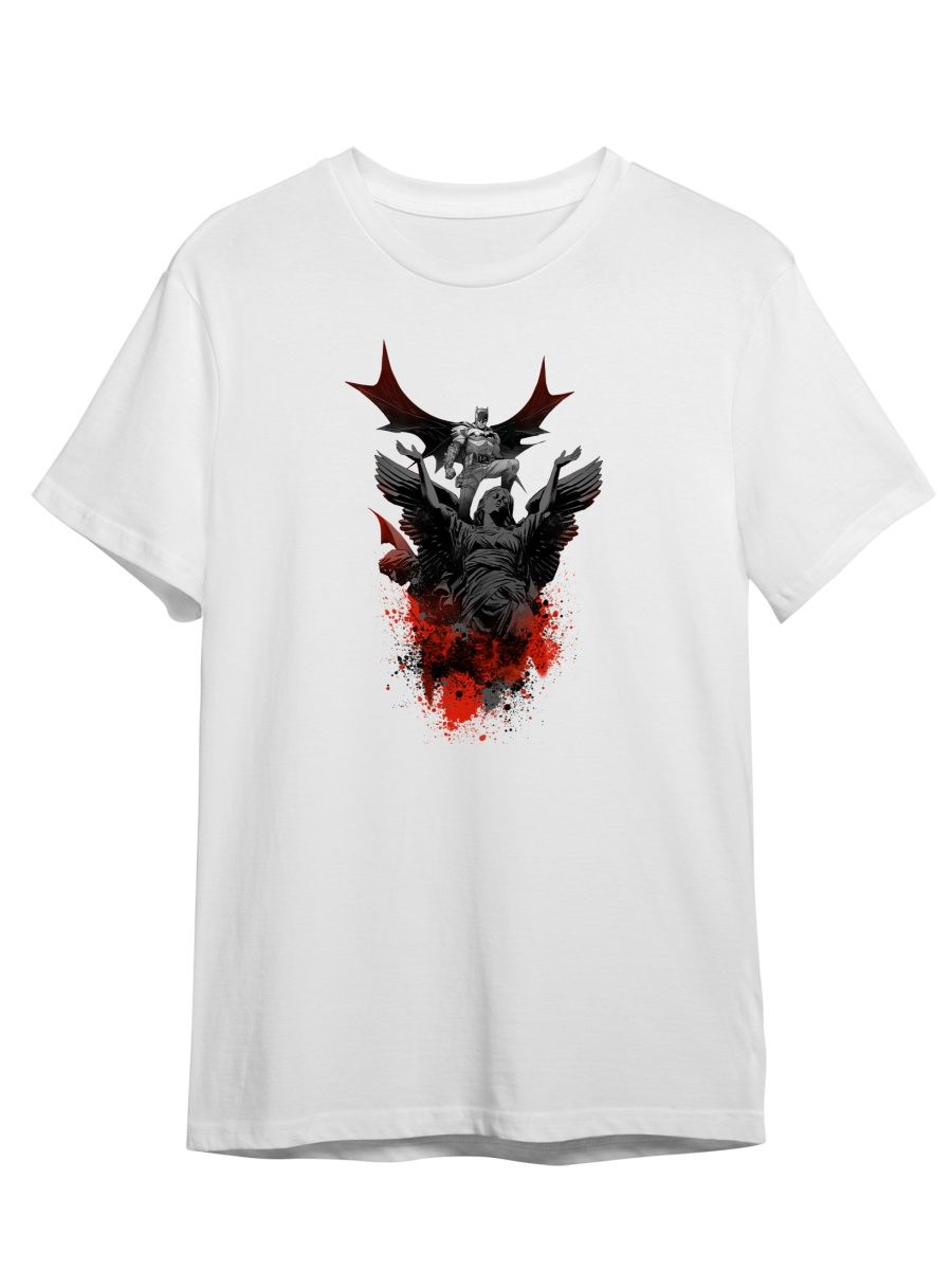 

Футболка унисекс СувенирShop Batman/Бэтмен/Брюс Уэйн 33 белая XL (50-52), Белый, "Batman/Бэтмен/Брюс Уэйн" 33