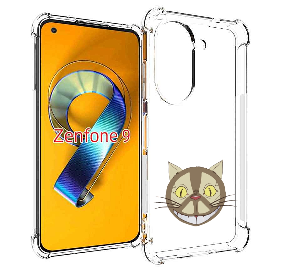 

Чехол MyPads Чеширский кот для Asus Zenfone 9 (AI2202), Прозрачный, Tocco