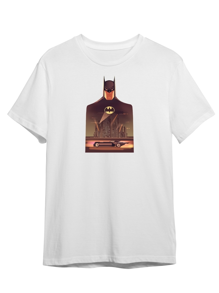 

Футболка унисекс СувенирShop Batman/Бэтмен/Брюс Уэйн 34 белая 4XL (60-62), Белый, "Batman/Бэтмен/Брюс Уэйн" 34