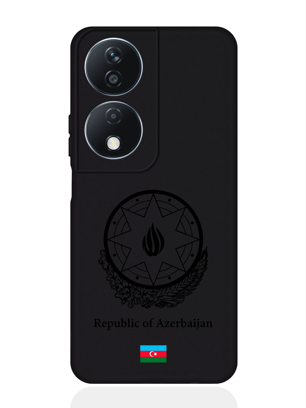

Чехол SignumCase для Honor X7b Черный лаковый Герб Азербайджана, Honor
