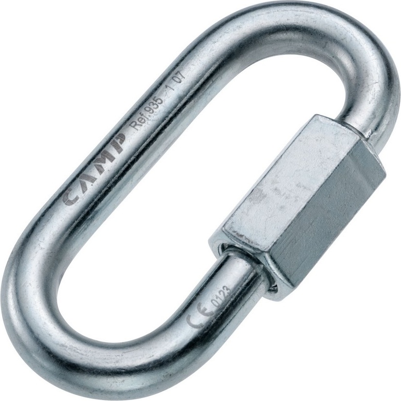 Соединительный элемент OVAL QUICK LINK 10 mm zinc plated (Camp)