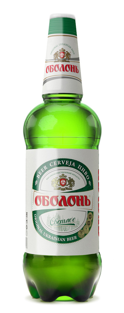

Пиво Оболонь Светлое 4,5% 1,35 л