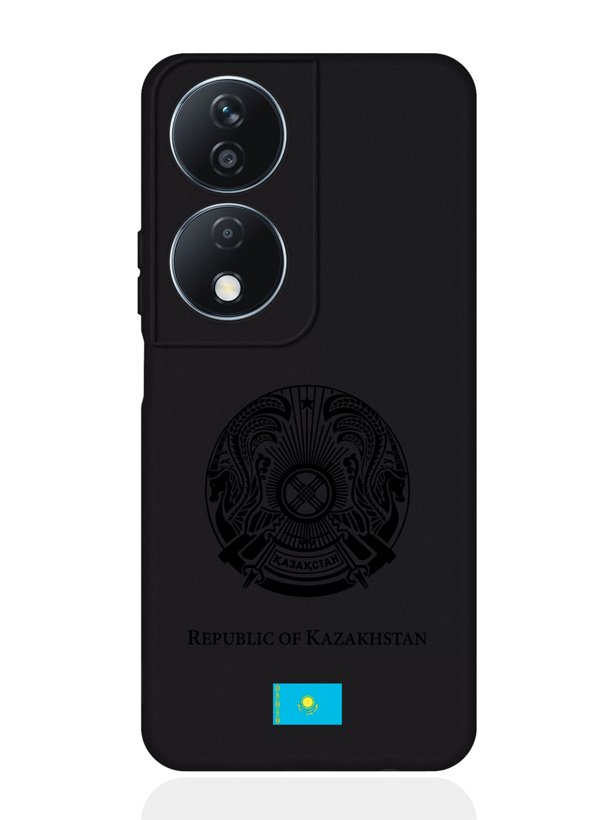 

Чехол SignumCase для Honor X7b Черный лаковый Герб Казахстана, Honor