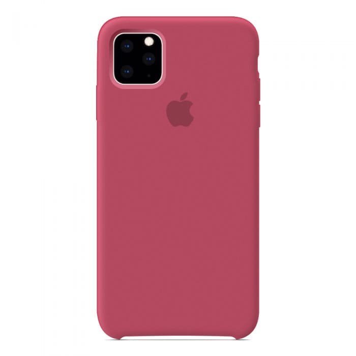 

Чехол-накладка Silicone Case Series для Apple iPhone 11 Pro Max (красная камелия), 4565770