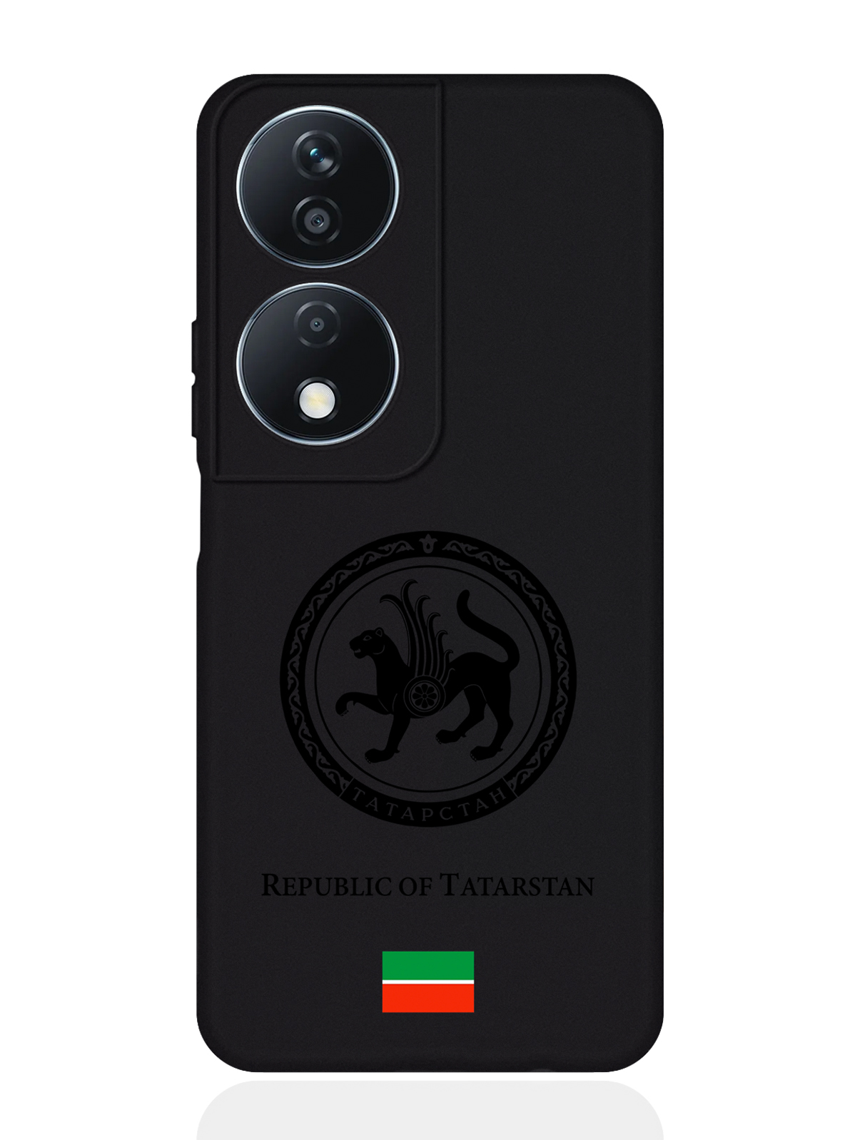

Чехол SignumCase для Honor X7b Черный лаковый Герб Татарстана, Honor