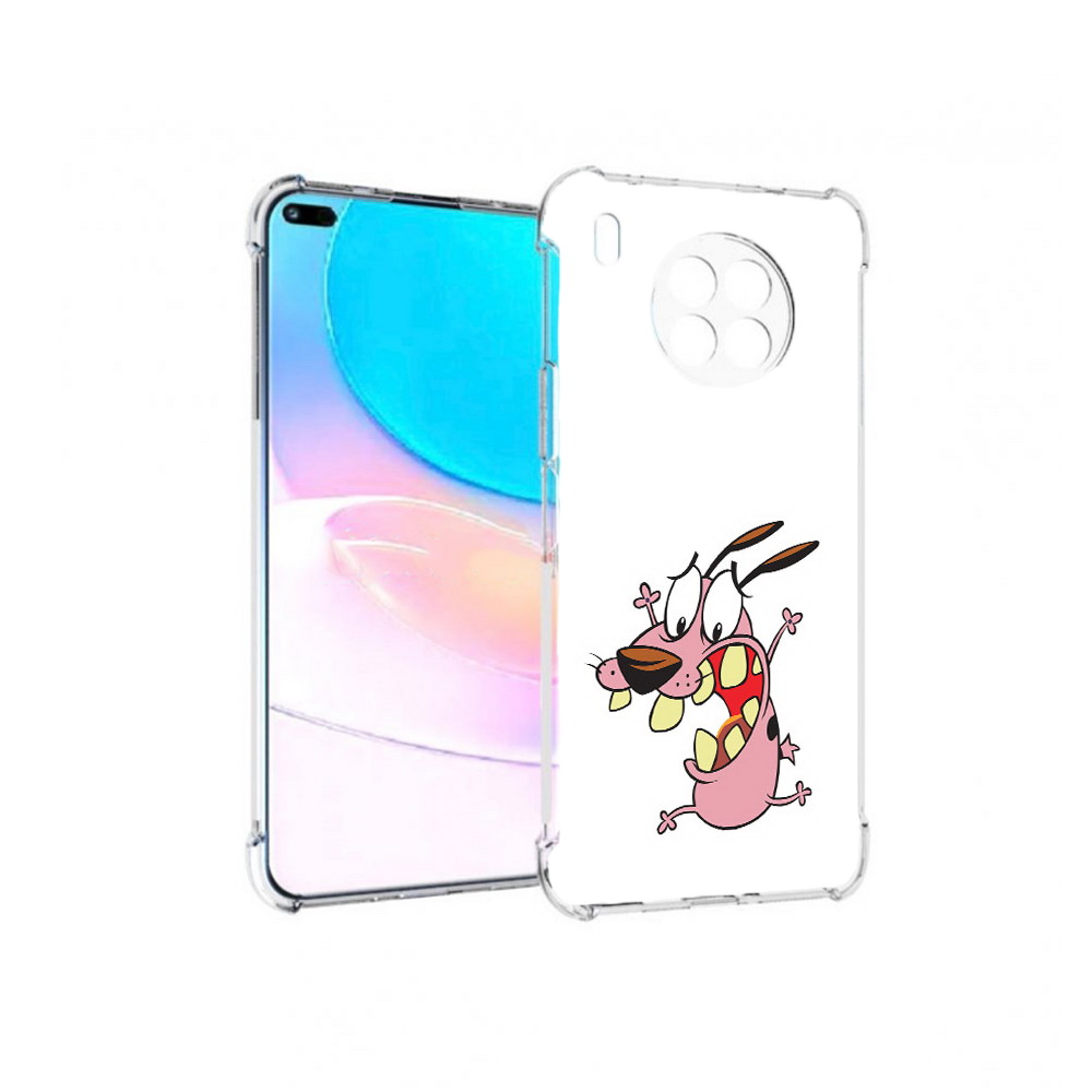 

Чехол задняя-панель-накладка-бампер MyPads зубастый бобик для Huawei Nova 8i, Прозрачный, Tocco