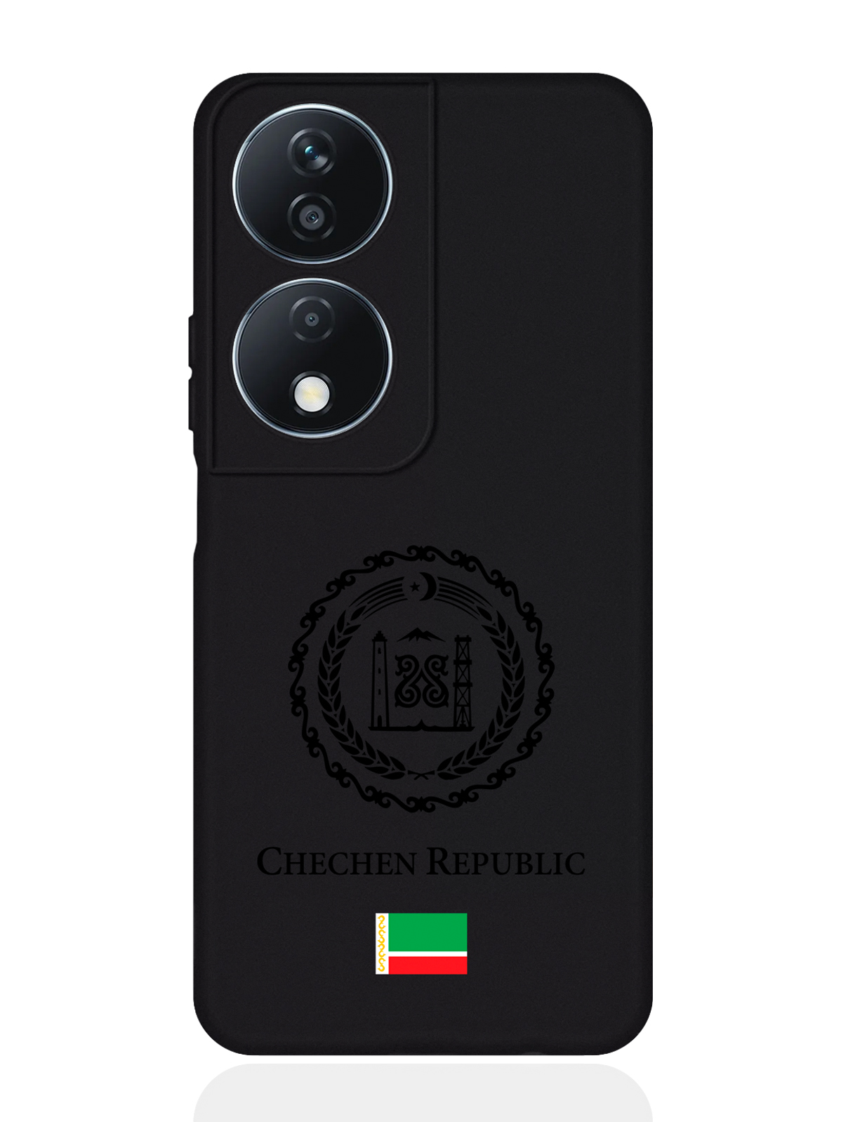 

Чехол SignumCase для Honor X7b Черный лаковый Герб Чечни, Honor
