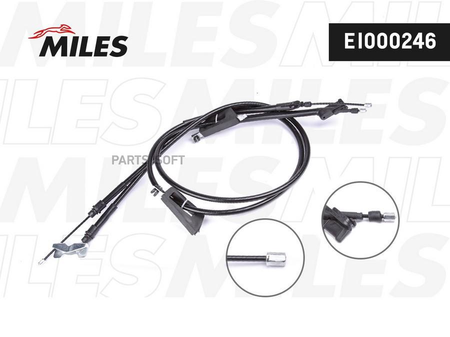 

MILES EI000246 Трос ручного тормоза FORD FOCUS -04 1480мм 1шт