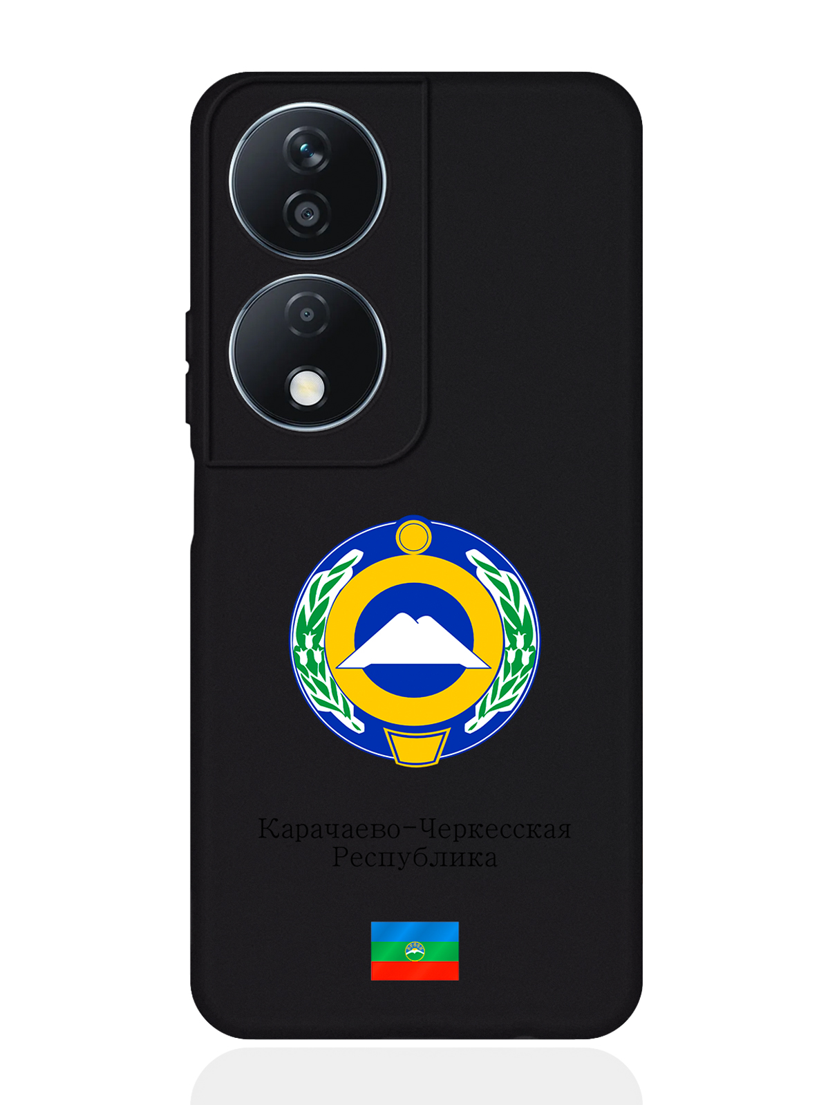 

Чехол SignumCase для Honor X7b Герб Карачаево-Черкесской Республики, Разноцветный, Honor