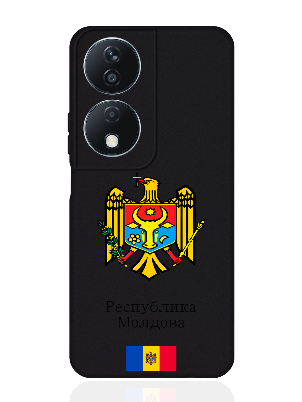 

Чехол SignumCase для Honor X7b Герб Республики Молдова/ Герб Молдавии, Разноцветный, Honor