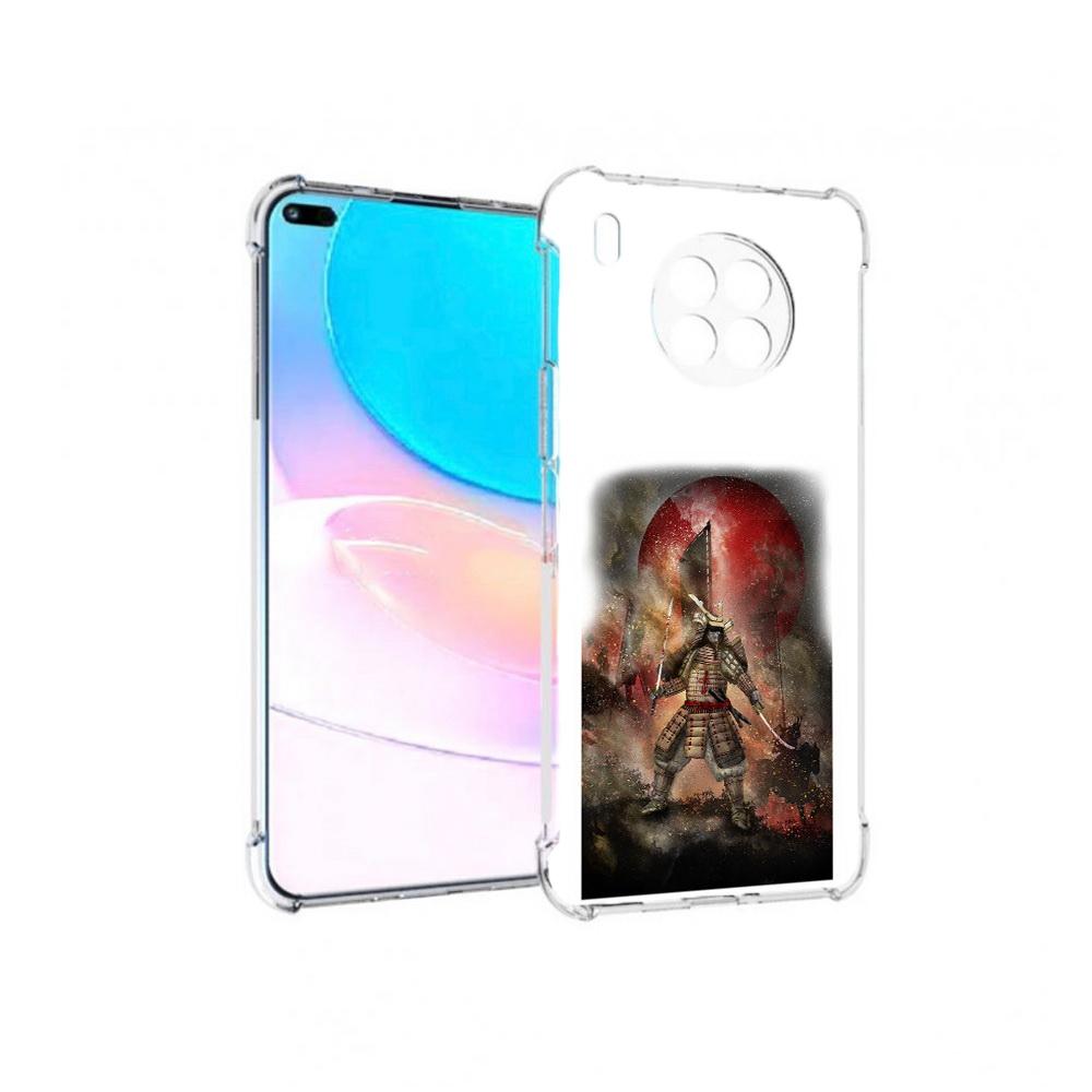 

Чехол задняя-панель-накладка-бампер MyPads китайскийвоин для Huawei Nova 8i, Прозрачный, Tocco