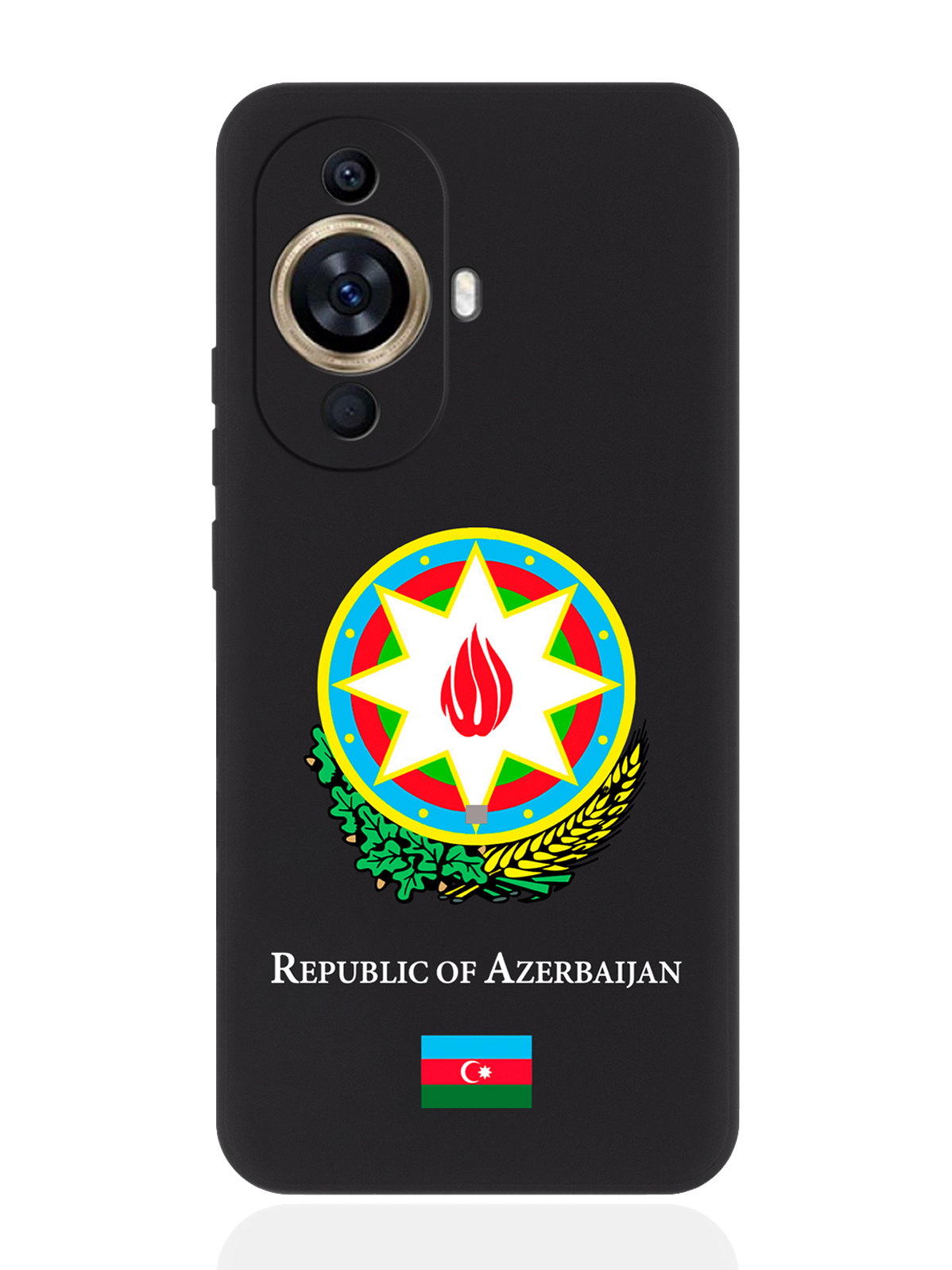 

Чехол SignumCase для Huawei Nova 11 Герб Азербайджана, Разноцветный, Huawei
