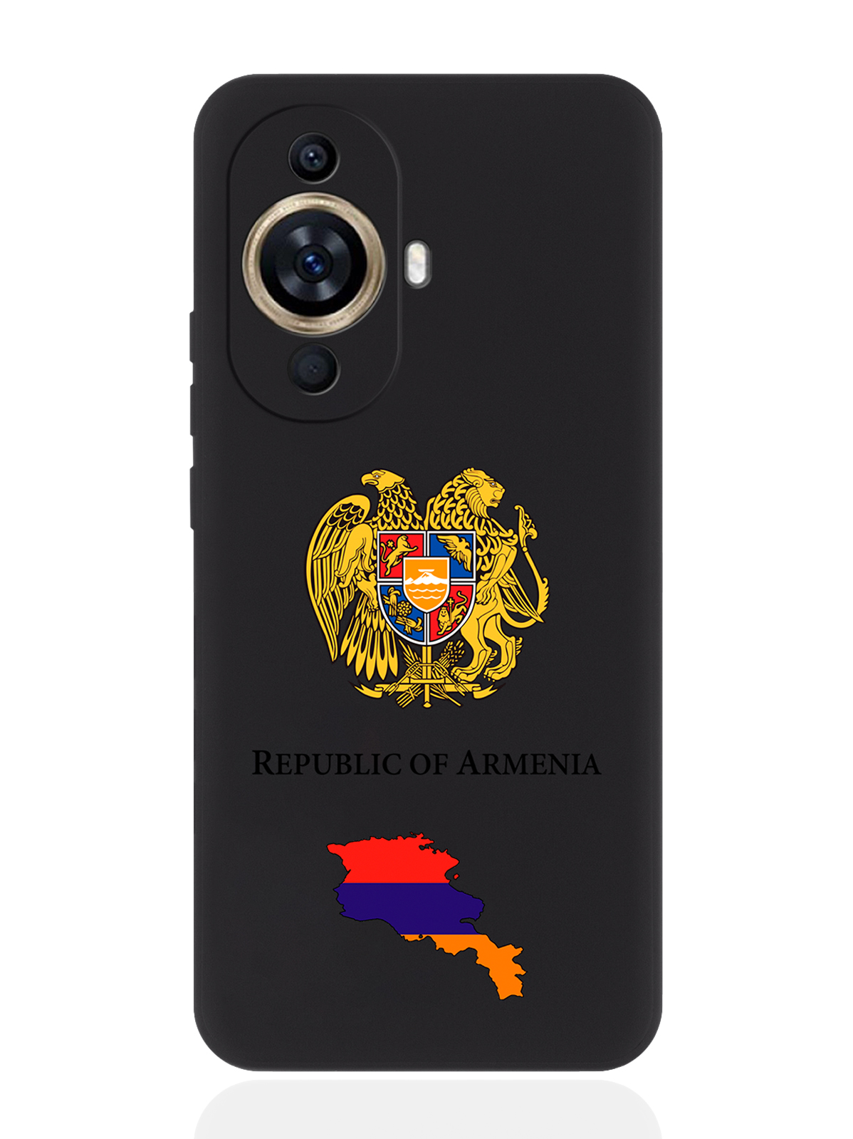 

Чехол SignumCase для Huawei Nova 11 Герб Армении, Разноцветный, Huawei