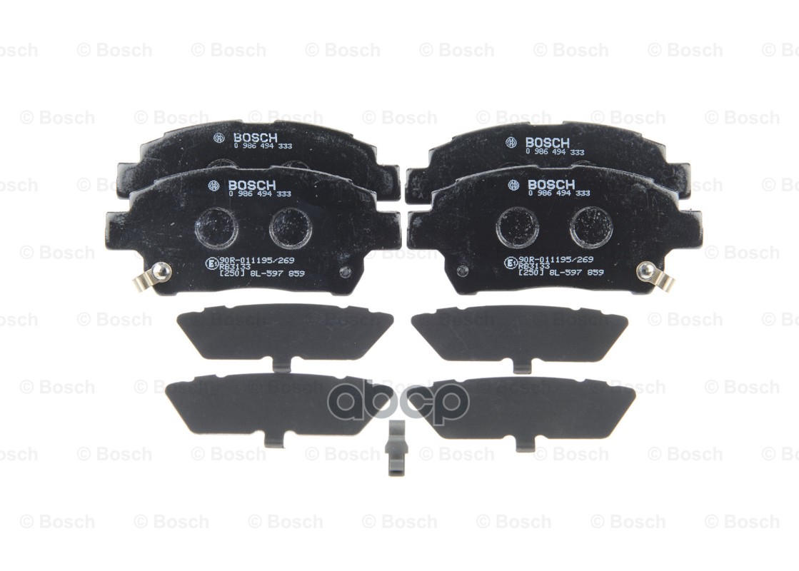

Колодки Тормозные Bosch 0986494333 Передние Дисковые Bosch арт. 0986494333