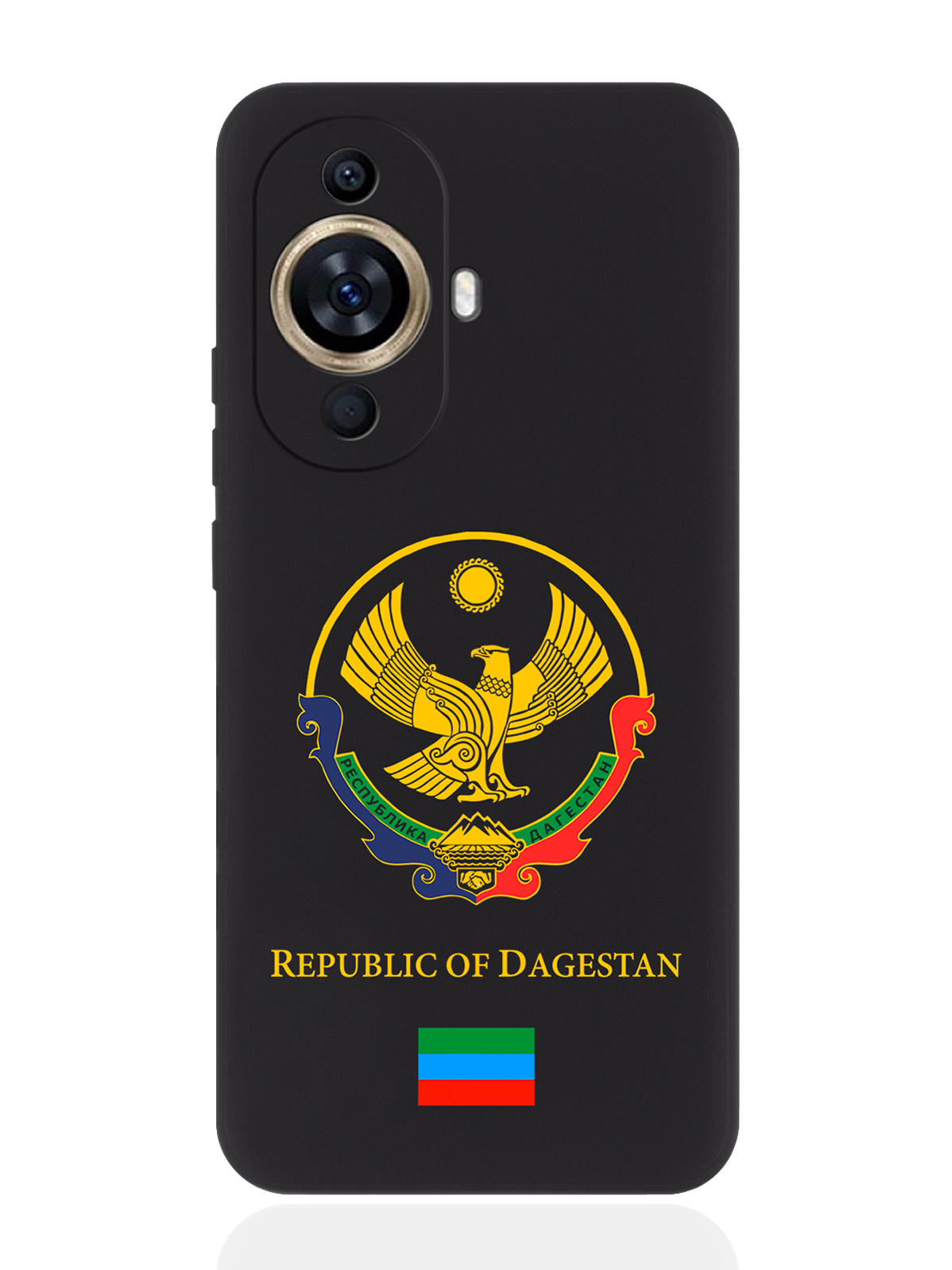 

Чехол SignumCase для Huawei Nova 11 Герб Дагестана, Разноцветный, Huawei
