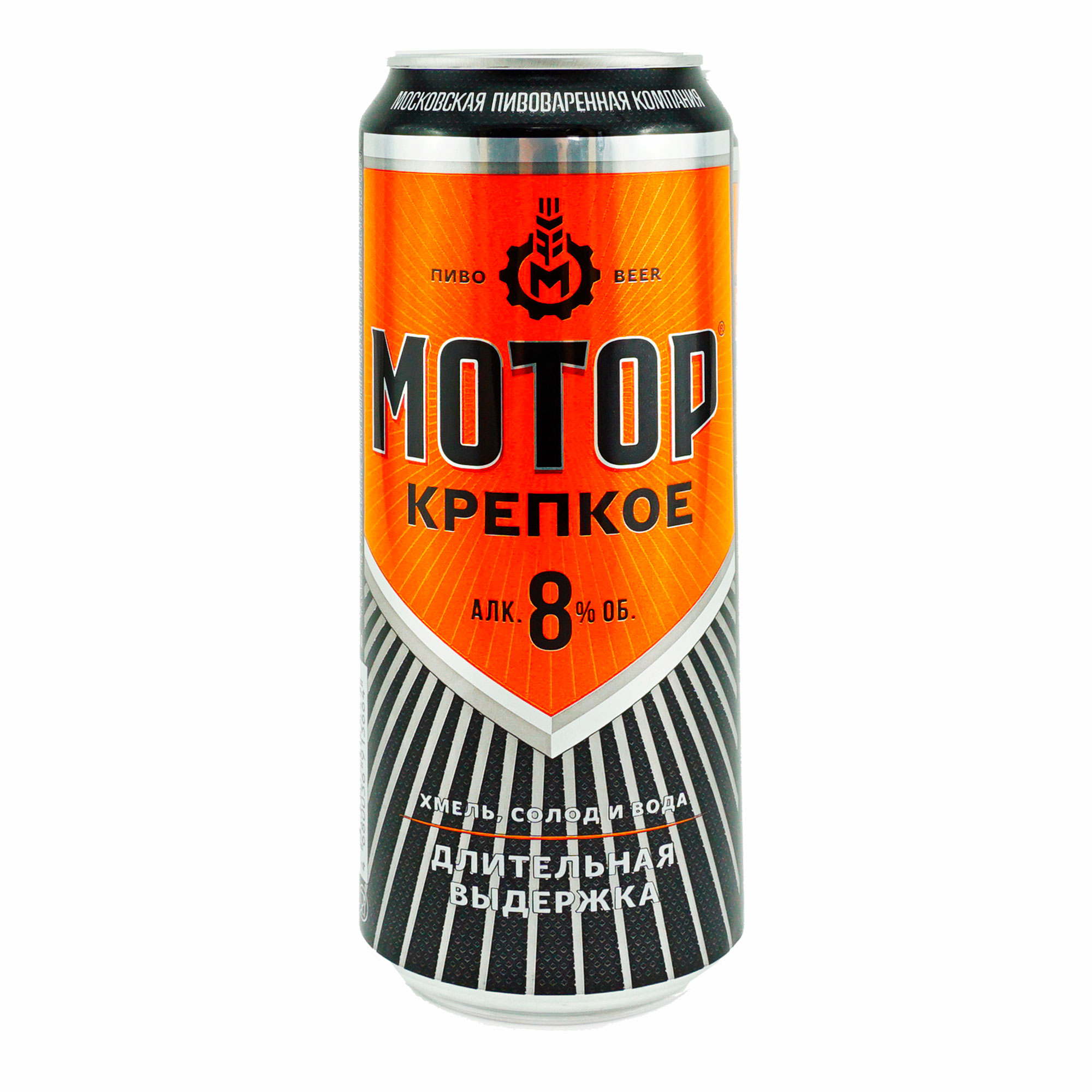 

Пиво Мотор Крепкое светлое 8% 0,45 л