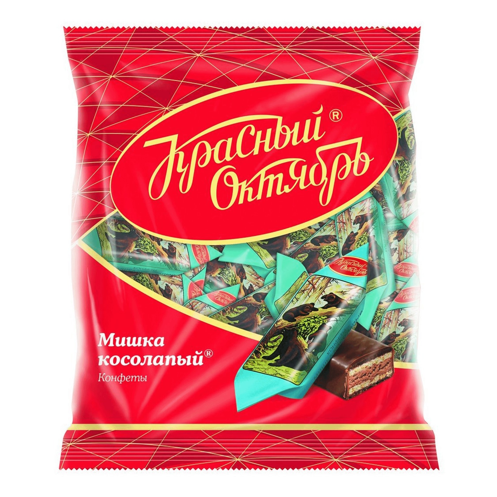 

Конфеты шоколадные Красный Октябрь Мишка косолапый
