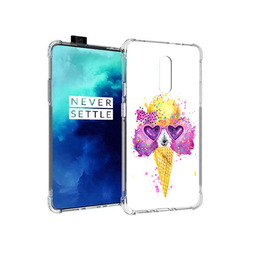 

Чехол MyPads Tocco для OnePlus 7T Pro Рожок (PT139735.142.146), Прозрачный, Tocco