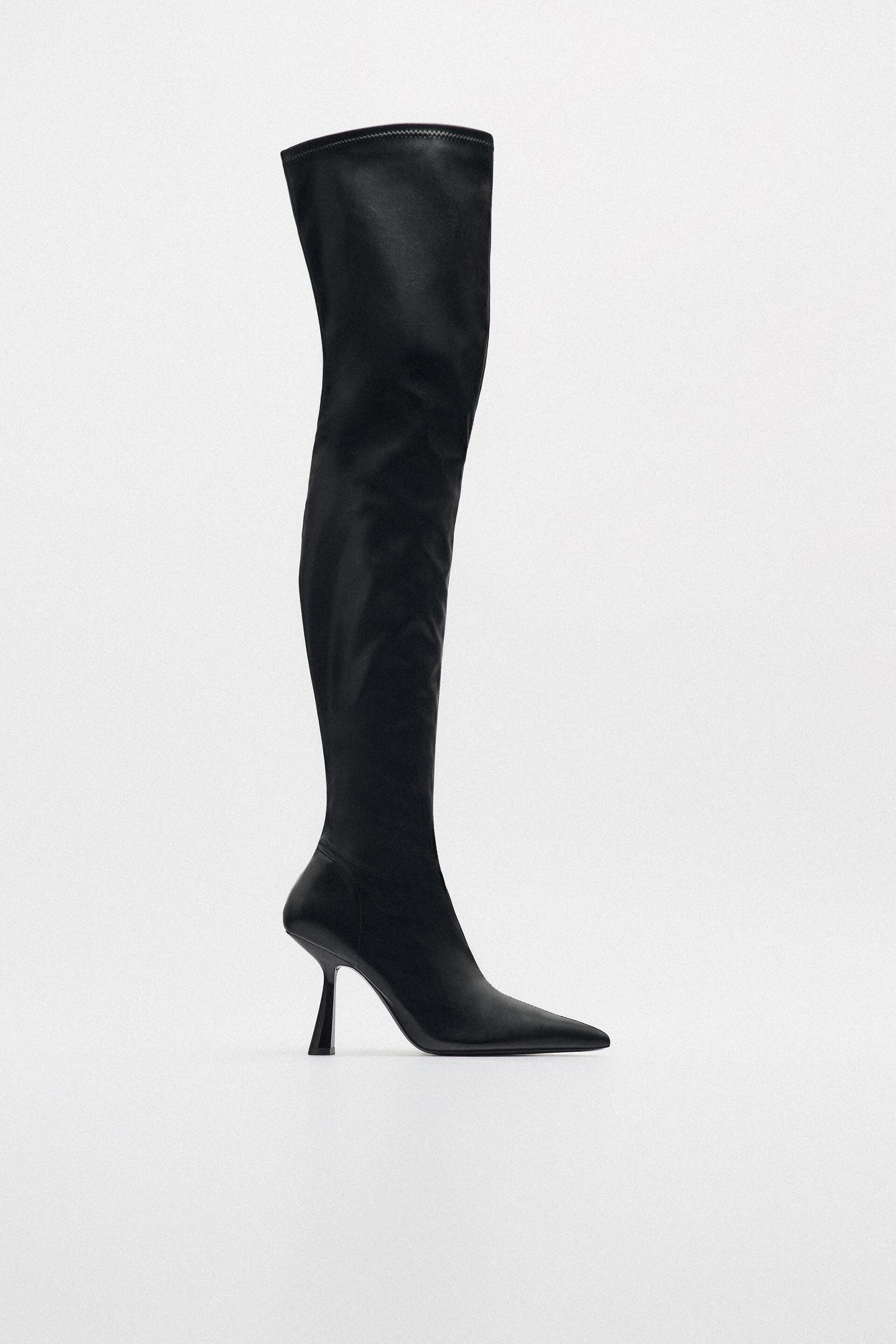

Ботфорты женские ZARA 201669 черные 41 RU (доставка из-за рубежа), 201669