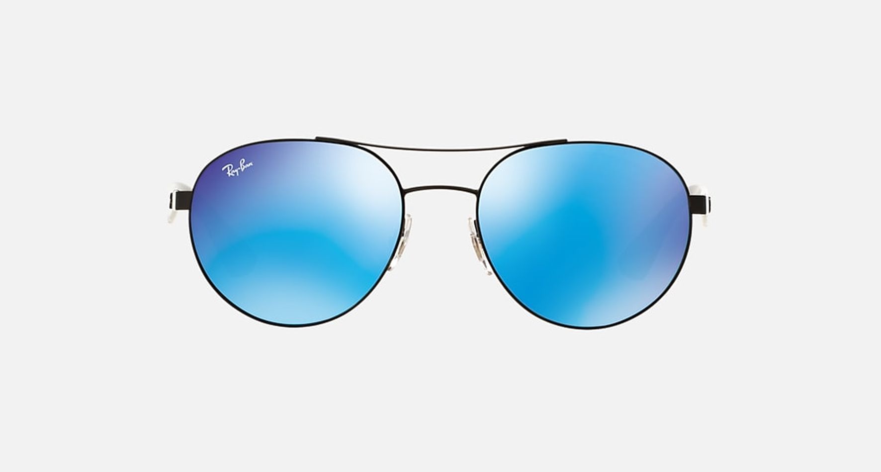

Солнцезащитные очки унисекс Ray-Ban RB3536 черные/голубые, RB3536