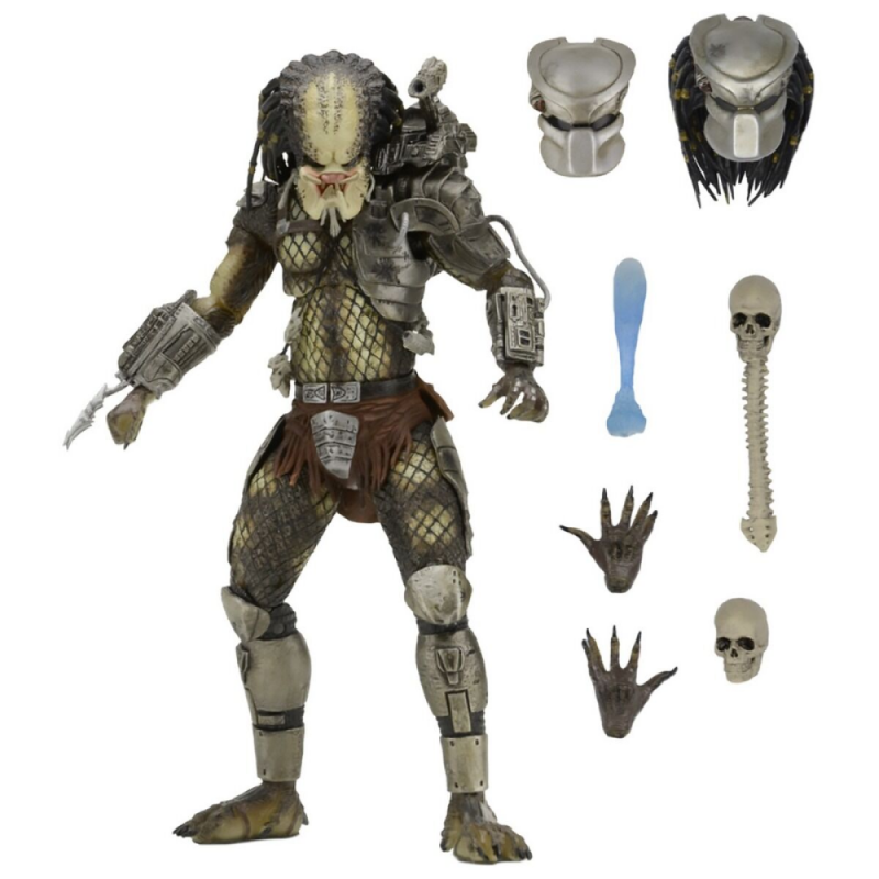 фото Фигурка starfriend классический хищник 1987 predator сменные кисти, головы, оружие, 18 см