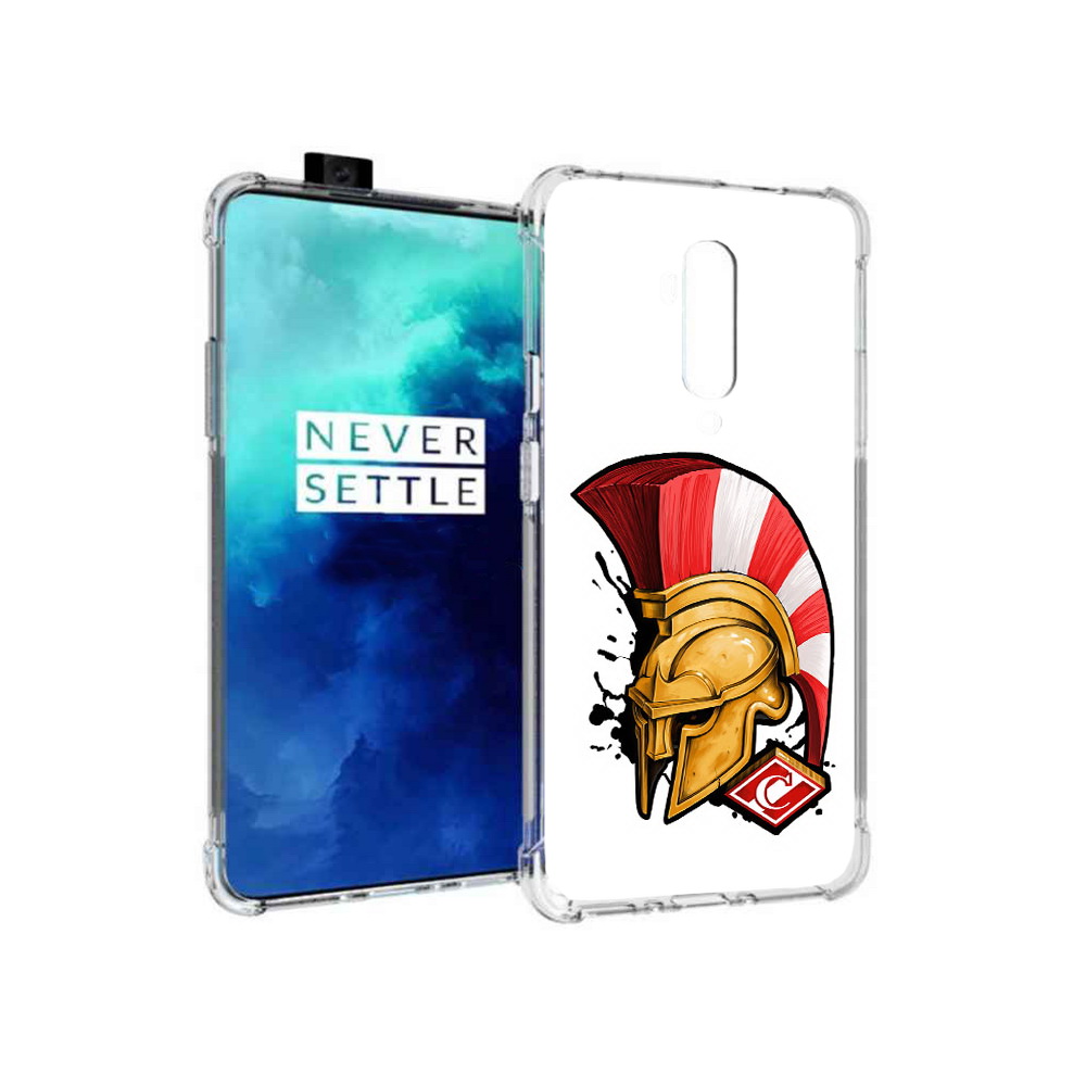 

Чехол MyPads Tocco для OnePlus 7T Pro ФК спартак шлем (PT139735.142.185), Прозрачный, Tocco