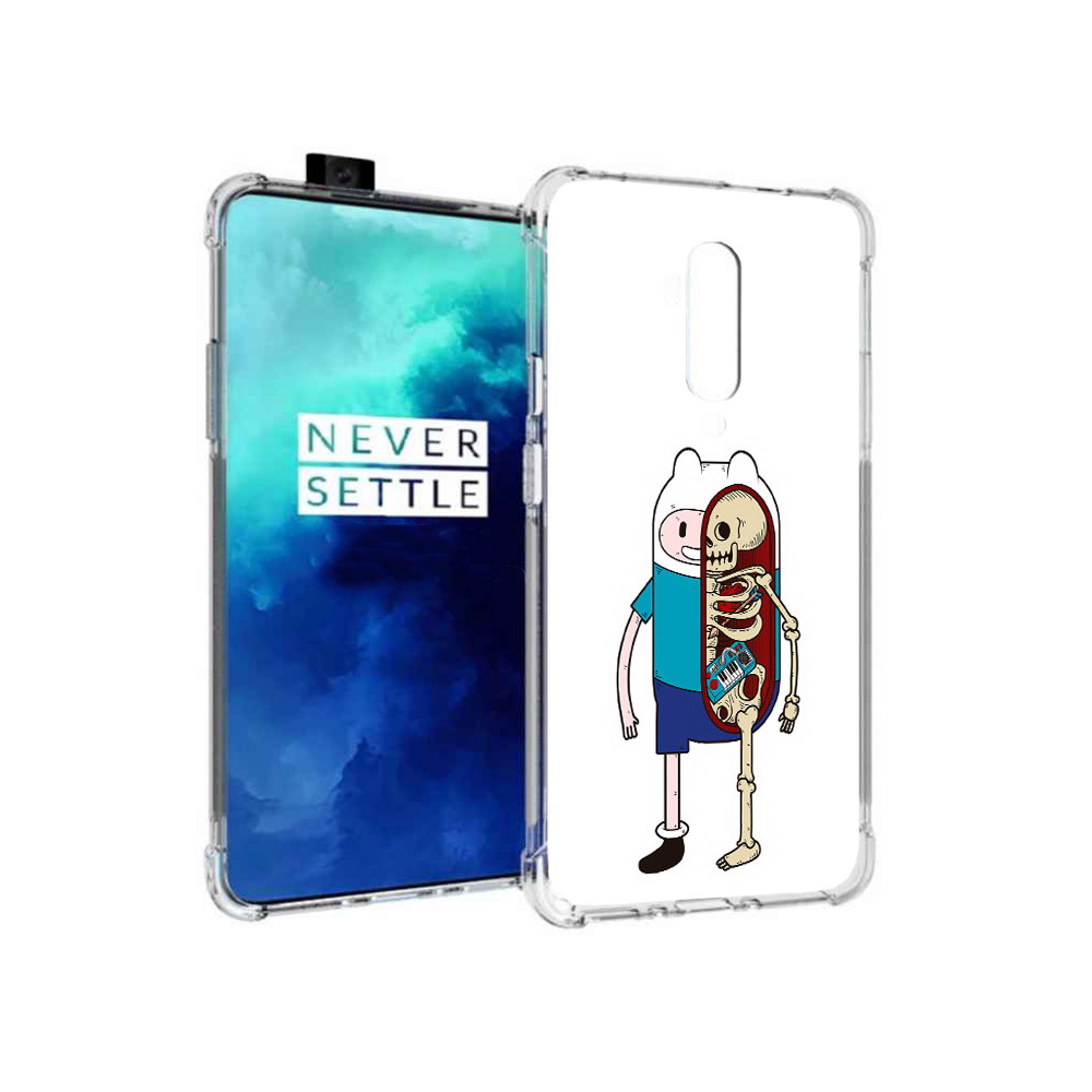 

Чехол MyPads Tocco для OnePlus 7T Pro Финн скелет (PT139735.142.187), Прозрачный, Tocco