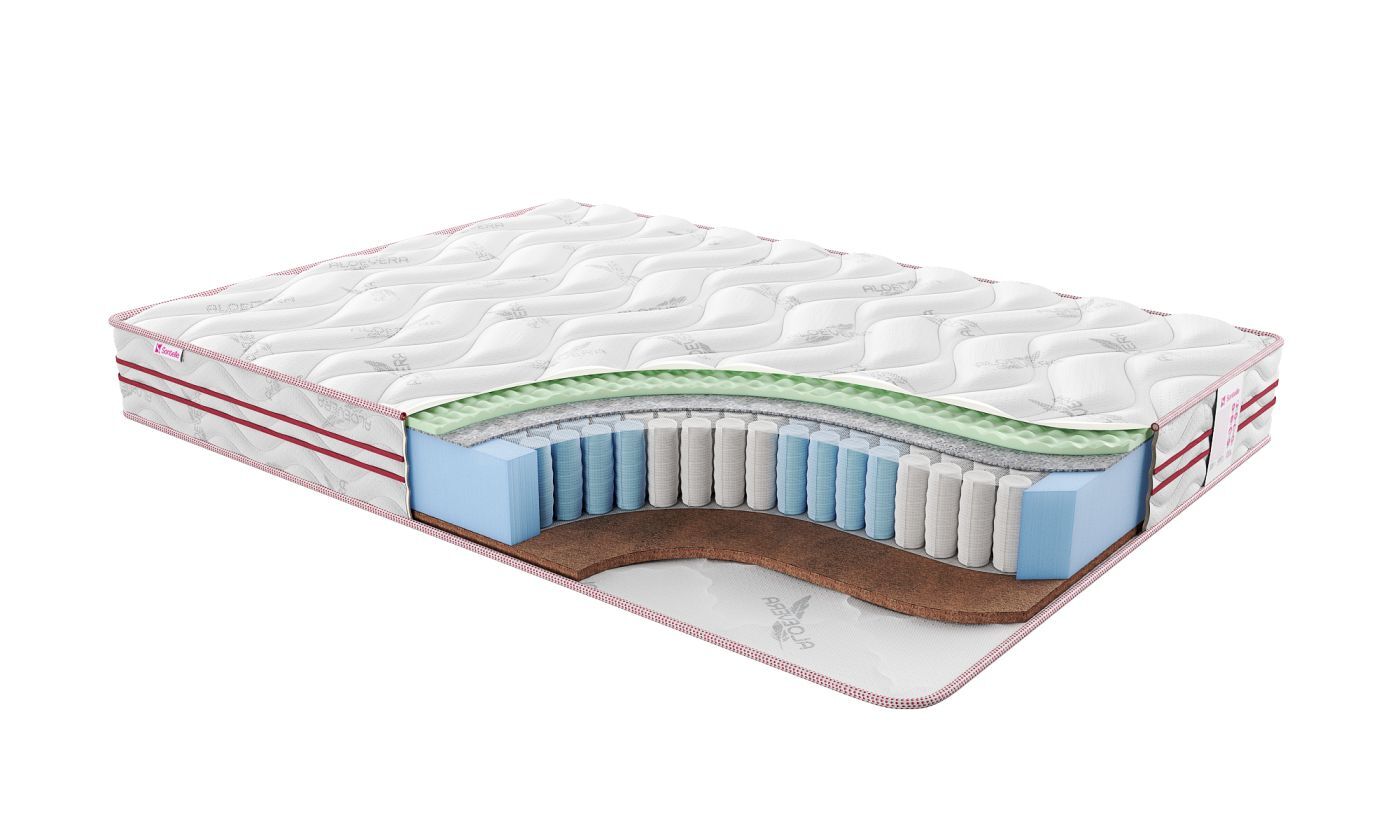 

Матрас Sontelle Sante Dual swan 120x200, Белый, Sante Dual swan