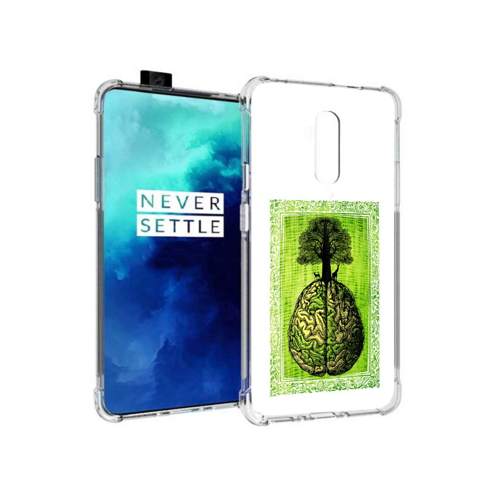

Чехол MyPads Tocco для OnePlus 7T Pro абстракция здоровый мозг (PT139735.142.211), Прозрачный, Tocco