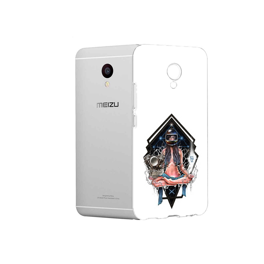 

Чехол MyPads Tocco для Meizu M3 красивая девушка в шлеме (PT46043.81.406), Прозрачный, Tocco