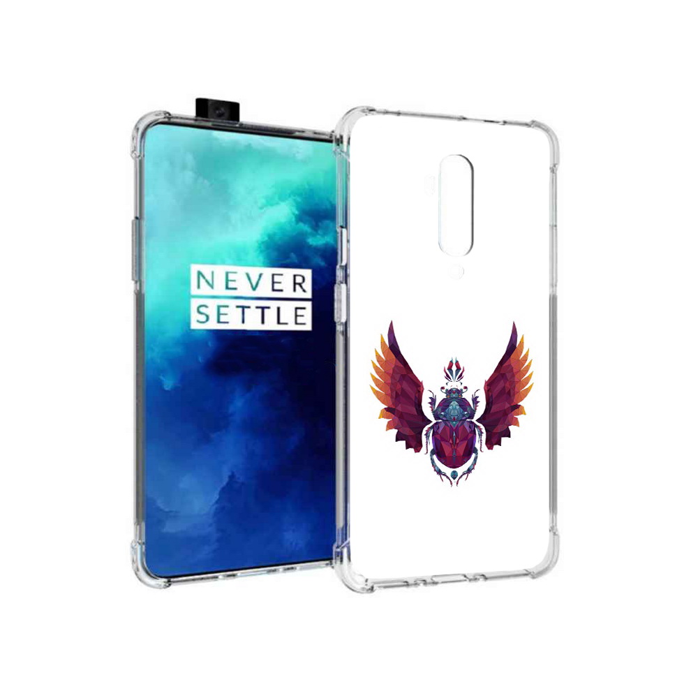 

Чехол MyPads Tocco для OnePlus 7T Pro алмазный скоробей (PT139735.142.219), Прозрачный, Tocco