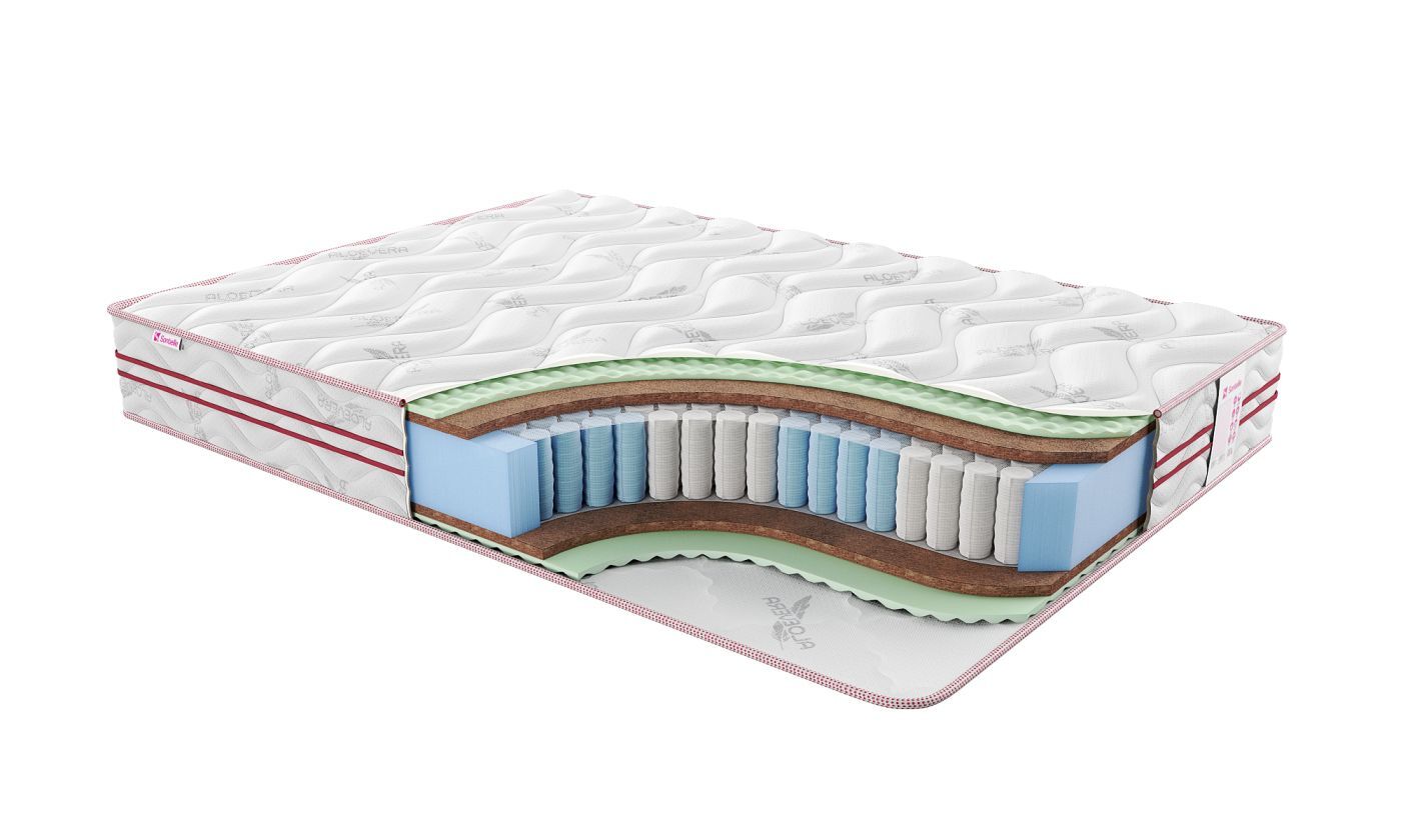 

Матрас Sontelle Sante Dual taison 120x200, Белый, Sante Dual taison