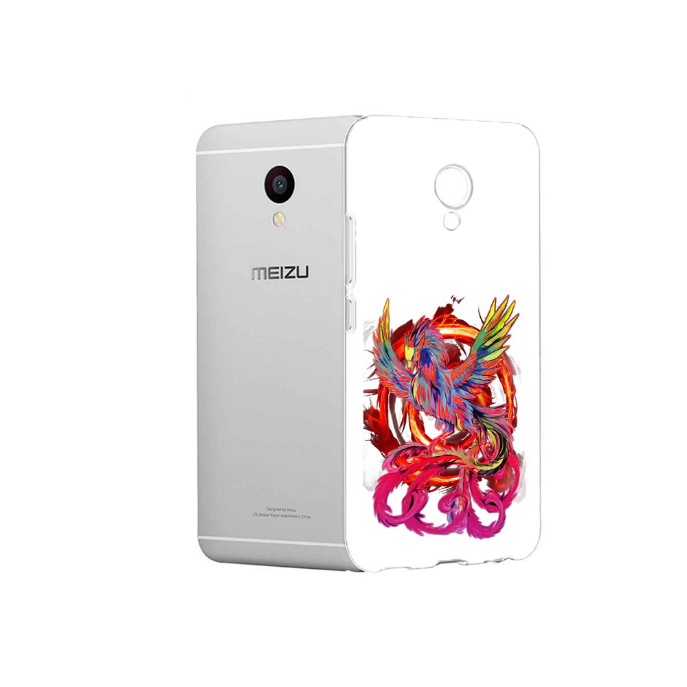 

Чехол MyPads Tocco для Meizu M3 красочный феникс (PT46043.81.414), Прозрачный, Tocco