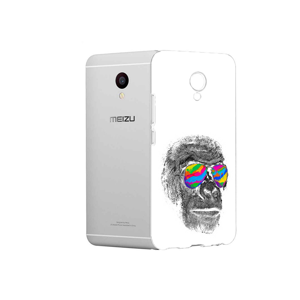 

Чехол MyPads Tocco для Meizu M3 крутая обезьяна в очках (PT46043.81.422), Прозрачный, Tocco