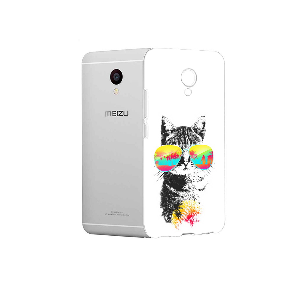 

Чехол MyPads Tocco для Meizu M3 крутой кот (PT46043.81.425), Прозрачный, Tocco