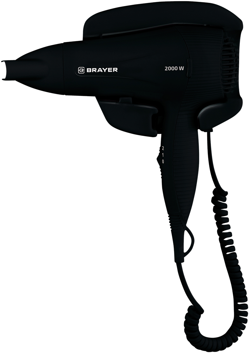 фото Фен brayer br3021bk black