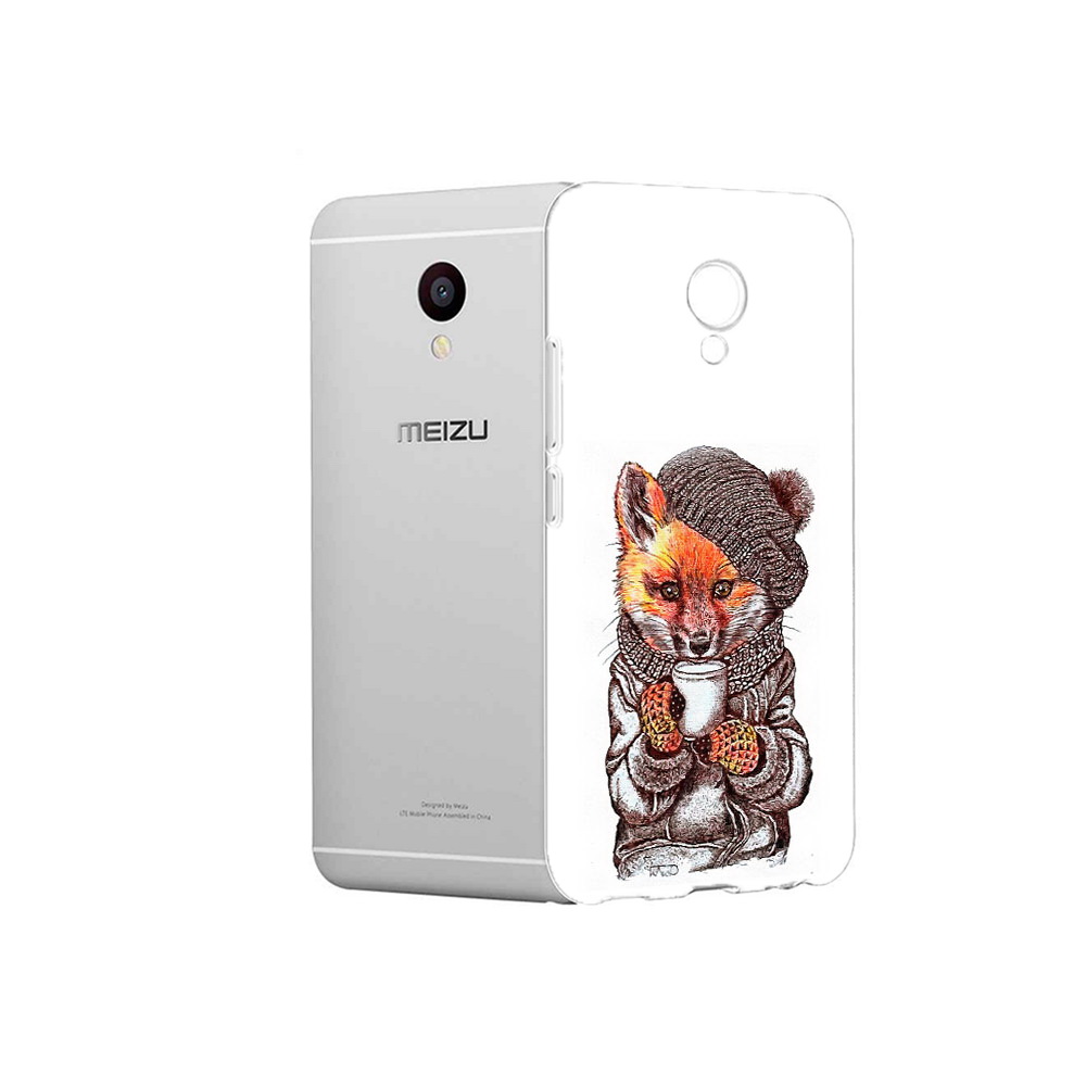 

Чехол MyPads Tocco для Meizu M3 лиса в шапке (PT46043.81.437), Tocco